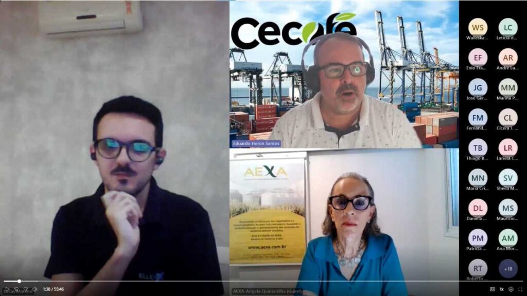Webinar sobre Desafios e Experiências na Operação de Container - AEXA